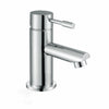 Compact 400mm Basin Vanity Unit Grey Wall Hung Bathroom Sink & Tap Set |Nanuya
