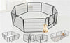 Dog Playpen 8 Panel Foldable Pet Puppy Pen Rabbit Play Fence Indoor Outdoor 60cm
