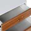 2 Drawers Wooden Bedside Table Cabinet Nightstand Side Storage Bedroom Furniture