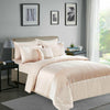 Luxury Duvet Cover Sets Diamante Band Crushed Velvet Quilt Cover Bedding Set