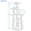 Large Cat tree multilevel Scratching Post Kitten Climbing Tower Activity Centre