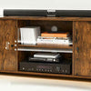 Vintage Retro TV Stand Sideboard Storage Cabinet Media Unit Slim Rustic Cupboard