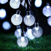 100LED SOLAR POWERED RETRO BULB STRING LIGHTS&GARDEN OUTDOOR FAIRY SUMMER LAMP