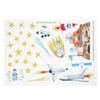 9 Planet Outer Space Wall Sticker Kids Bedroom Mural Decals Solar System Decor