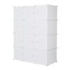 Cube DIY Plastic Storage Wardrobe Shoe Organizer Shelves Unit Hanging Cabinet UK