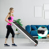 2 in 1 Folding Treadmill Electric Walking Running Machine Bluetooth LED Display