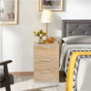 3 Drawer Bedside Table Wood Nightstand Storage Chest of Drawer Bedroom Furniture
