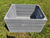 3 PACK - Large Wooden GREY Crate Apple Box Storage Display Unit Vintage