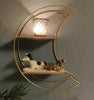 Sale Moon Shelf Crescent Moon Shelving Unit Crystal Storage Wall Mounted