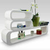 Large Floating Display Shelves Retro Modern Wall Mounting Shelving Storage UK