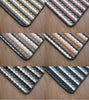 Grey Door Mats Bath Rugs Non Slip Kitchen Runners Washable Thick Heavy Duty UK