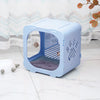 Stackable Cat Dog Cave Bed IN/Outdoor Shelter Pet Kitten House Kennel Crate Box