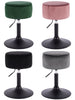 1x Breakfast Bar Stools Bar Chairs for Kitchen Bar Stools with Velvet Swivel Gas