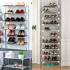 2/6/10 TIER SHOE STORAGE RACK ORGANISER CABINET SHELF F/ 6/18/30 PAIRS New