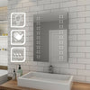 Modern Bathroom Mirror/Cabinet LED Illuminated Wall Mounted Touch/Sensor