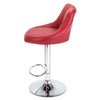 2Pc Bar Stools PU Leather Kitchen Swivel Gas Lift Stools Breakfast Pub Chairs UK