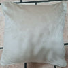Plain Luxury French Velvet Cushion Cover With Piped Edges All Sizes & Colours