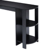 L-shaped Computer Desk Wooden Office Table Corner Table Modern Black Corner Desk