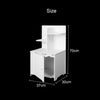 White Bedside Table Cabinets Nightstand Bedroom Furniture Drawer Shelves Storage