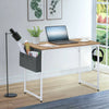 Oak Home Office Desk Computer Table Study Laptop PC Writing Desk Workstation