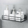 Free Punch Iron Shower Shelf Bathroom Storage Rack Caddy Organiser Tidy Shelf UK