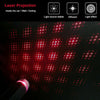 USB LED Car Interior Roof Atmosphere Star Night Light Lamp Projector Light Decor