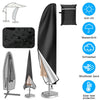 Sun Umbrella Parasol Cover Waterproof Weatherproof Outdoor Courtyard Heavy Duty