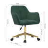 Modern Office Swivel Chair Home Computer Desk Chair Bucket Seat Lounge Armchair