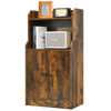 Industrial Storage Bookcase Wooden Diplay Cabinet Cupboard with Adjustable Shelf