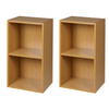 2, 3, 4 Tier Wooden Bookcase Shelving Display Shelves Storage Unit Wood Shelf