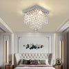 20CM LED Crystal Pendant Lights Modern Bedroom Fitting Ceiling Lights Chandelier