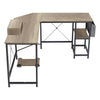 Large L-Shaped Office Desk Corner Computer Desk Home Workstation Computer Table