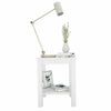Narrow Small Wood Table Bedside End Side Plant Stand Telephone Table Storage