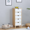 5 Drawer Wooden Bedroom Bedside Cabinet Furniture Storage Nightstand Side Table