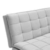 Convertible Sofa Bed Linen Upholstered 3 Seater Couch Settee Reclining Sleeper