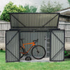 Outdoor Garden Wheelie Bin Store Dustbin Shelter Bike Tools Storage Steel Shed