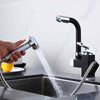 Kitchen Faucet Sink Mixer Water Tap 360° Swivel Spout With Pull Out Spray 2 Hose
