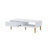 TV Cabinet Vintage TV Stand Console Table TV Unit Centre Table with Storage Cube