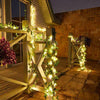 20-100LED Solar Powered Ivy Fairy String Lights Garden Outdoor Wall Fence Light