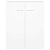 Small Sideboard Cupboard Cabinet White Storage Unit Hallway Bedroom Office Slim