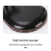 2X Bar Stool Leather PU Swivel Gas Lift Foot Rest Chair Kitchen Breakfast Seat