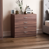 4 Drawer Chest Hardboard Wood Bedroom Storage Organiser Furniture Unit