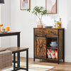 Rustic Storage Sideboard Drawers Hall Side Cabinet Kitchen Sliding Door TV Unit
