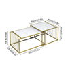 Set of 2 Nested Coffee Table End Table Side Table Lounge Living Room Furniture