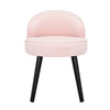 Scallop Velvet Dressing Table Stool Chair Vanity Piano Seat Bedroom Makeup Stool