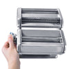 Stainless Steel Pasta Roller Maker Lasagne Spaghetti Tagliatelle Machine Kitchen