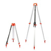 VEVOR Aluminium Tripod & 5m Survey Levelling Staff for Laser Level 1.65m Tripod