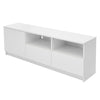 Modern White Living Room Furniture Set Cupboard TV Unit Cabinet 6 Cube Wall Unit