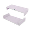 Computer Riser Monitor Stand Tidy PC Laptop Screen TV Desk Storage Printer Rack