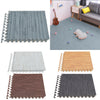 EVA Interlocking Foam Mats Flooring Wood Grain Protective Kids Soft Play Cushion